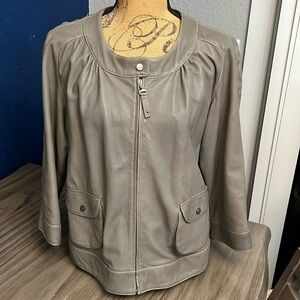 GERARD DAREL LEATHER JACKET